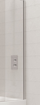 Kudos Ultimate Bathscreen Wall Post Kit - Chrome