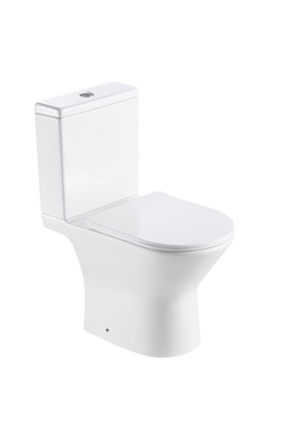 Artesan Annabel Round Rimless Open Back WC Pack (incl. pan, cistern & soft close seat)