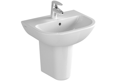 VitrA S20 Cloakroom Washbasin 450mm - 1 Tap Hole