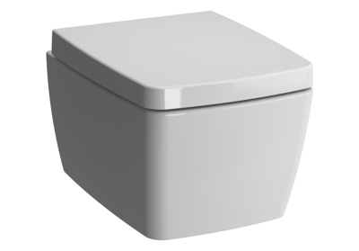 VitrA M-Line Wall Hung 48cm Pan Short Projection - White (excl. frame & cistern)