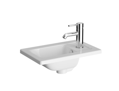 VitrA Integra Compact 450mm Basin for Furniture - 1 Tap Hole