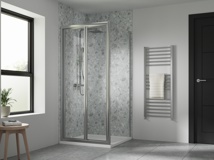 Artesan Hapi6 v2 700mm Bi-fold Door - Polished Silver 